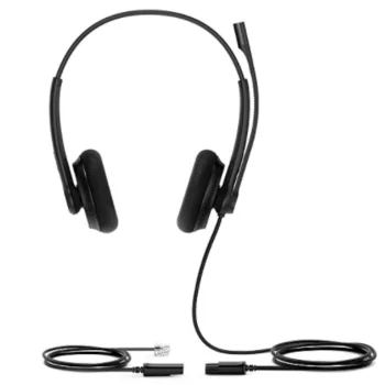 YHS34 Lite Dual Дуо, Проводная, HD звук, QD, RJ9